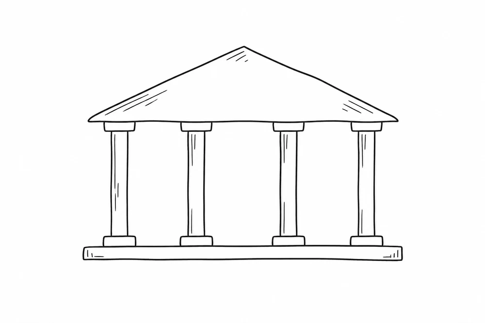 Stick figure illustration for Who pays for free UPI?