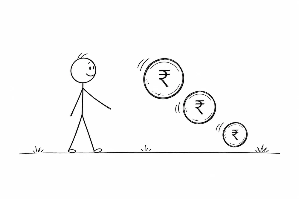 Stick figure illustration for What does it cost to run UPI?