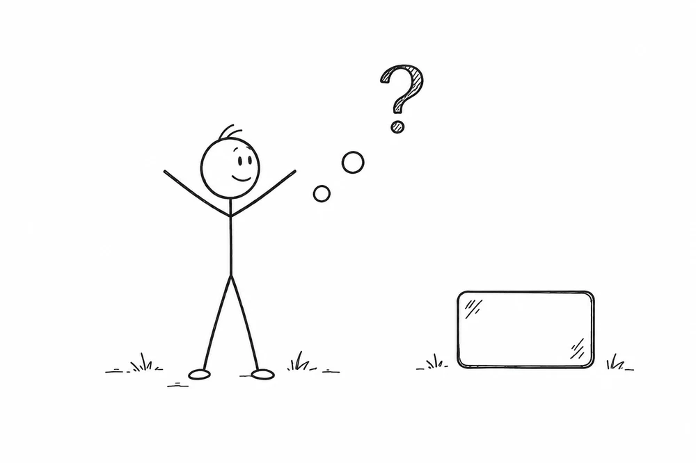 Stick figure illustration for Should UPI have MDR?